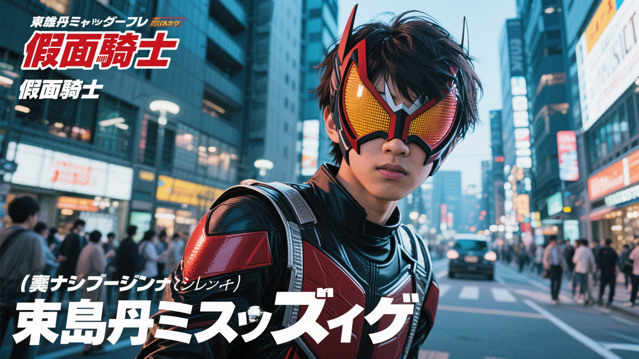 热血少年丹三郎追梦假面骑士：动漫新宣传片震撼登场